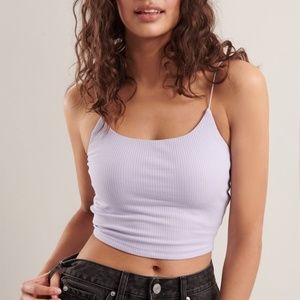 Garage The Ribbed Bungee Cami